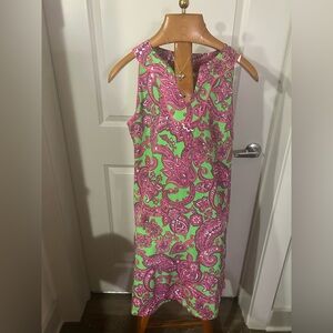 Crown & Ivy Vibrant Paisley Midi Dress, size large